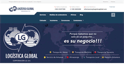 Desktop Screenshot of logisticaglobal.com