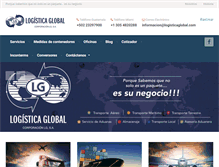 Tablet Screenshot of logisticaglobal.com